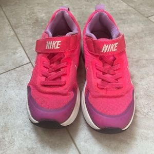 Girls Pink Nike sneakers
